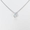 【ジュエリー在庫処分】【リメイク】プラチナダイヤモンドネックレス 0．508ct・G・I1・GOOD