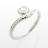 ティファニー カーブド リング