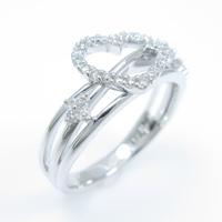 ポンテヴェキオ ハート ダイヤモンドリング