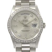 ロレックス 18346A． デイデイト PT 自動巻