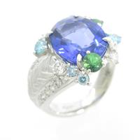 PT タンザナイトリング