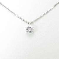 プラチナダイヤモンドネックレス 0．519ct・F・SI2・VERYGOOD10％引き