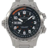 ハミルトン H777550／H77755133 カーキアビエーションX?WINDデイデイトオート 自動巻