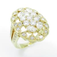 K18YG ダイヤモンドリング20％引き