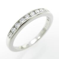 ティファニー ハーフサークル チャネルヒッティング リング