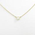 ティファニー バイザヤード ネックレス 0．19ct・F・VVS1・3EXT