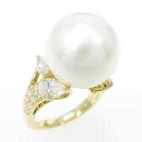 ミキモト シロチョウパールリング