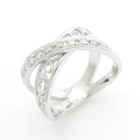 K18WG ダイヤモンドリング20％引き