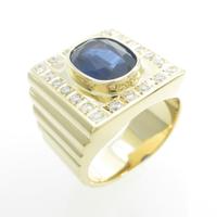 K18YG サファイヤリング