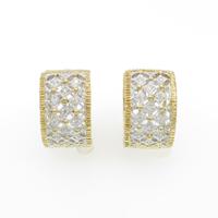 750YG／750WG ダイヤモンドピアス