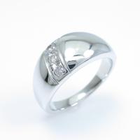 K18WG ダイヤモンドリング