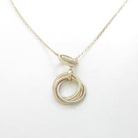 カルティエ トゥフォートリニティ ネックレス