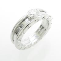 ブルガリ B．zero1 リング 0．35ct・F・VVS1