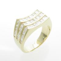 18KYG ダイヤモンドリング