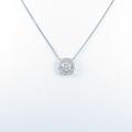 【新品】プラチナダイヤモンドネックレス 0．483ct・H・SI2・GOOD