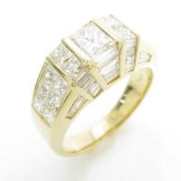 18KYG ダイヤモンドリング5％引き