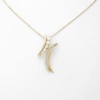 K18PG ダイヤモンドネックレス