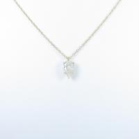 K18YG ダイヤモンドネックレス 1．386ct・L・VVS2・ペアシェイプ