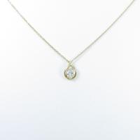 K18YG ダイヤモンドネックレス