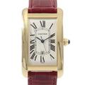 【時計館オープン商品】カルティエ W2603156 タンクアメリカン YG 自動巻