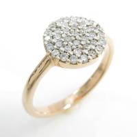 750PG／750WG パヴェ ダイヤモンドリング