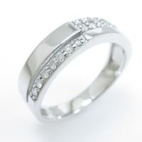 K14WG ダイヤモンドリング