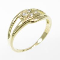 K18YG ダイヤモンドリング5％引き