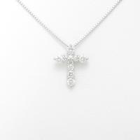 PT クロス ダイヤモンドネックレス