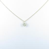 【リメイク】K18YG ダイヤモンドネックレス 0．563ct・LY・SI2・VG