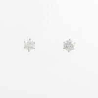 【リメイク】プラチナダイヤモンドピアス 0．267ct・0．278ct・G・I1・GOOD
