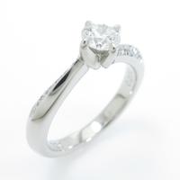 プラチナダイヤモンドリング 0．320ct・F・VS2・3EXT・H＆C