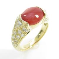 K18YG サンゴリング10％引き