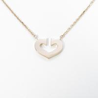 カルティエ Cハート ネックレス