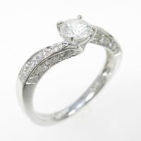 【リメイク】プラチナダイヤモンドリング 0．344ct・F・SI1・G10％引き