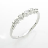 K18WG ダイヤモンドリング