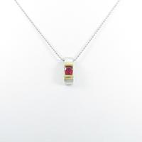 PT／K18YG ルビーネックレス5％引き