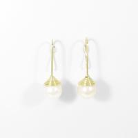 K18YG アコヤパールピアス