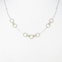 PM／K18YG ダイヤモンドネックレス20％引き