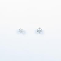 プラチナダイヤモンドピアス 0．201ct・0．202ct・D・SI1?2・VG?GOOD