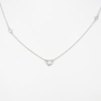 ティファニー バイザヤード オープンハート ネックレス