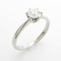 プラチナダイヤモンドリング 0．298ct・D・VVS1・3EXT H＆C5％引き