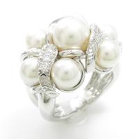 750WG アコヤパールリング