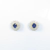 K18YG サファイヤピアス