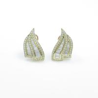 K18YG ダイヤモンドピアス