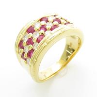 K18YG ルビーリング