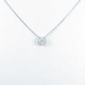【新品】プラチナダイヤモンドネックレス 0．422ct・D・SI2・GOOD
