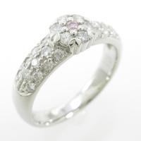 PT フラワー ダイヤモンドリング