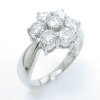 PT フラワー ダイヤモンドリング