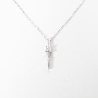 PT／K18WG ダイヤモンドネックレス