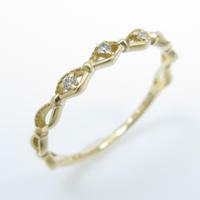 アガット ダイヤモンドリング